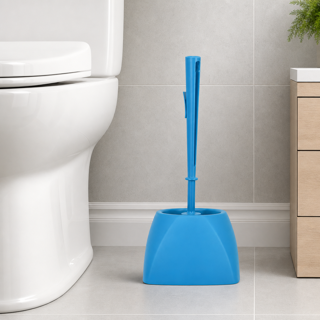 96 Pieces Toilet Brushes Set with Holder, Assorted Colour, 1 Set