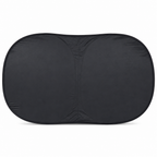 120 Pieces Foldable Car Window Sun Shades, Black, 65 x 38 cm
