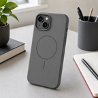 120 Pieces Silicone Magnetic Phone Cases with Raised Camera Protection for iPhone 13, Gray
