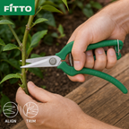 72 Pieces Garden Pruning Shears, Heavy Duty Hand Pruner, 8.5-Inch Green Secateurs, 1 Piece
