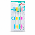 240 Pieces Adult Toothbrushes Assorted Colours, 4 Pieces