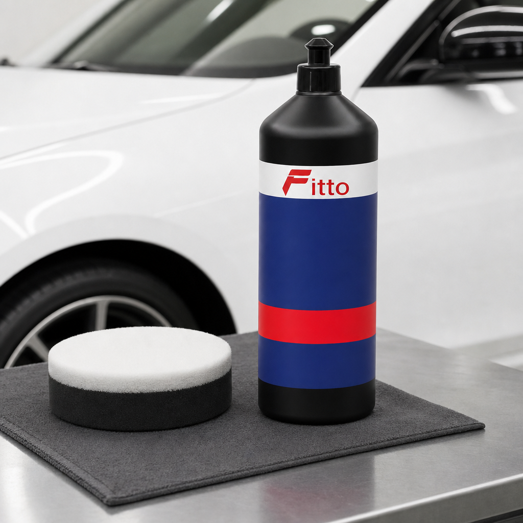 48 Pieces Automotive High Cut Polishing Compound, Silicone-Free Formula, 1100 g Bottle