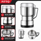 72 Pieces Electric Coffee Grinder, 600 ml Stainless Steel Chamber, 300 W, 1 Piece