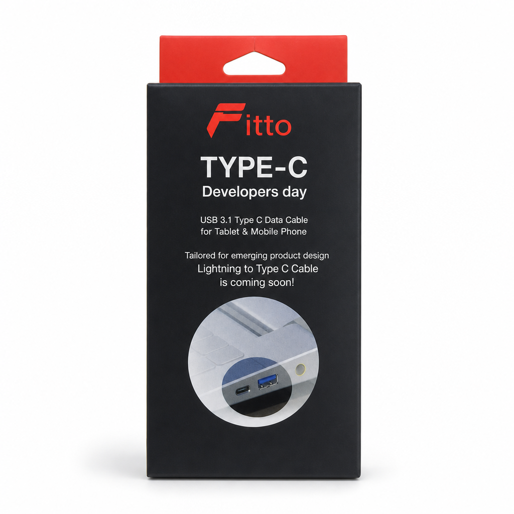 144 Pieces USB 3.1 Type-C Data Cable for Mobile Phone and Tablet, 1 Piece