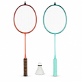 96 Pieces Badminton Racket Set with Shuttlecock, 2 Rackets, Multicolor