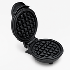 96 Pieces Mini Waffle Makers, 4.7 Inch Compact Waffle Cooking Appliance, Round Grid Plates, 1 Piece