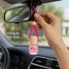 144 Pieces Hanging Bottle Air Freshener, Bouquet Scent, Car Interior Fragrance, 8 x 4 x 4 cm, 1 Piece