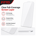 240 Pieces Screen Protectors for 13 Pro Smartphone, Tempered Glass Full Coverage Anti-Static Dustproof, 1 Piece