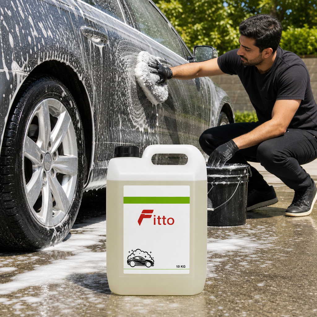 48 Pieces Concentrated Foaming Car Shampoos with Water-Repellent Protective Film, 10 kg