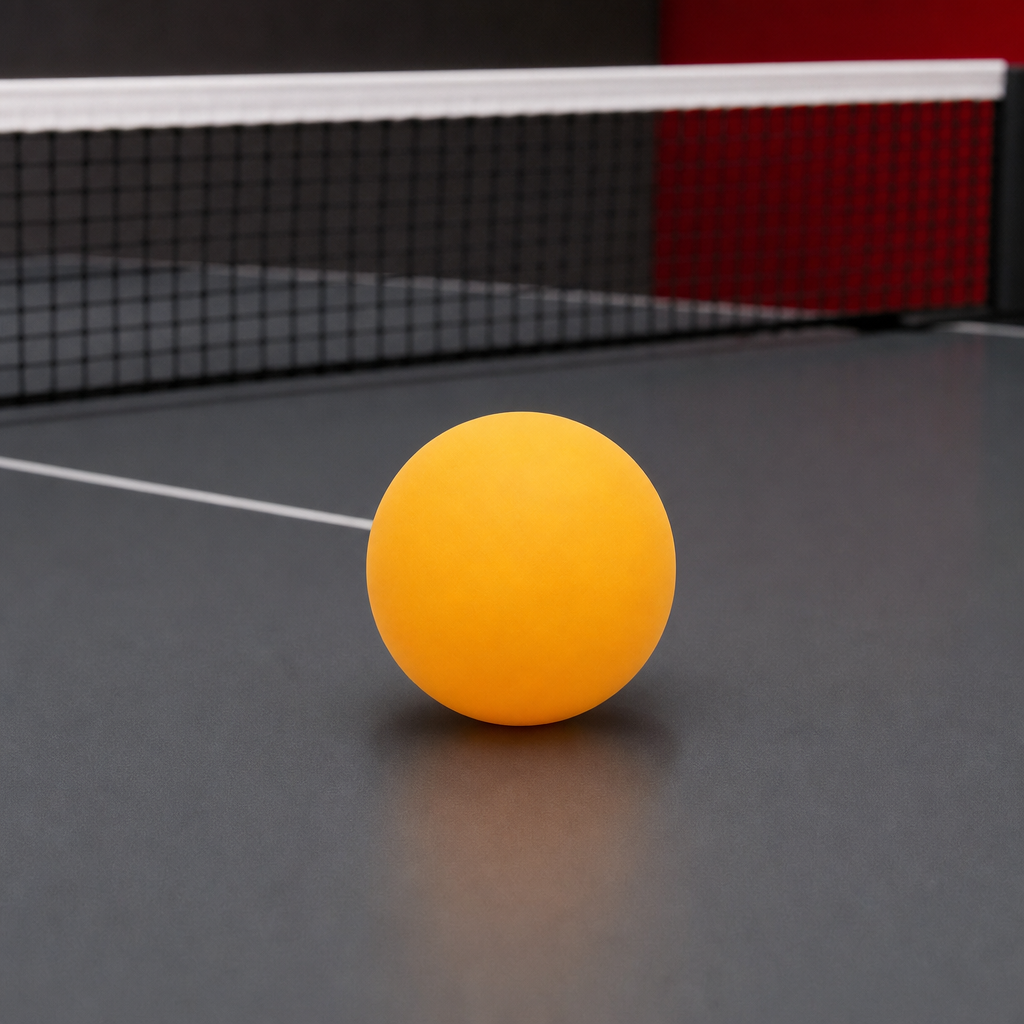 120 Pieces 1-Star Table Tennis Ball, Orange, Single Ball