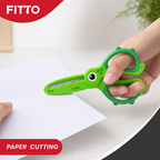 144 Pieces Safety Scissors, Animal Design, 5.25 Inch, Single Piece