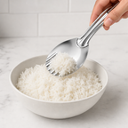 240 Pieces Stainless Steel Rice Spoon, Slotted Serving Utensil, 25 cm