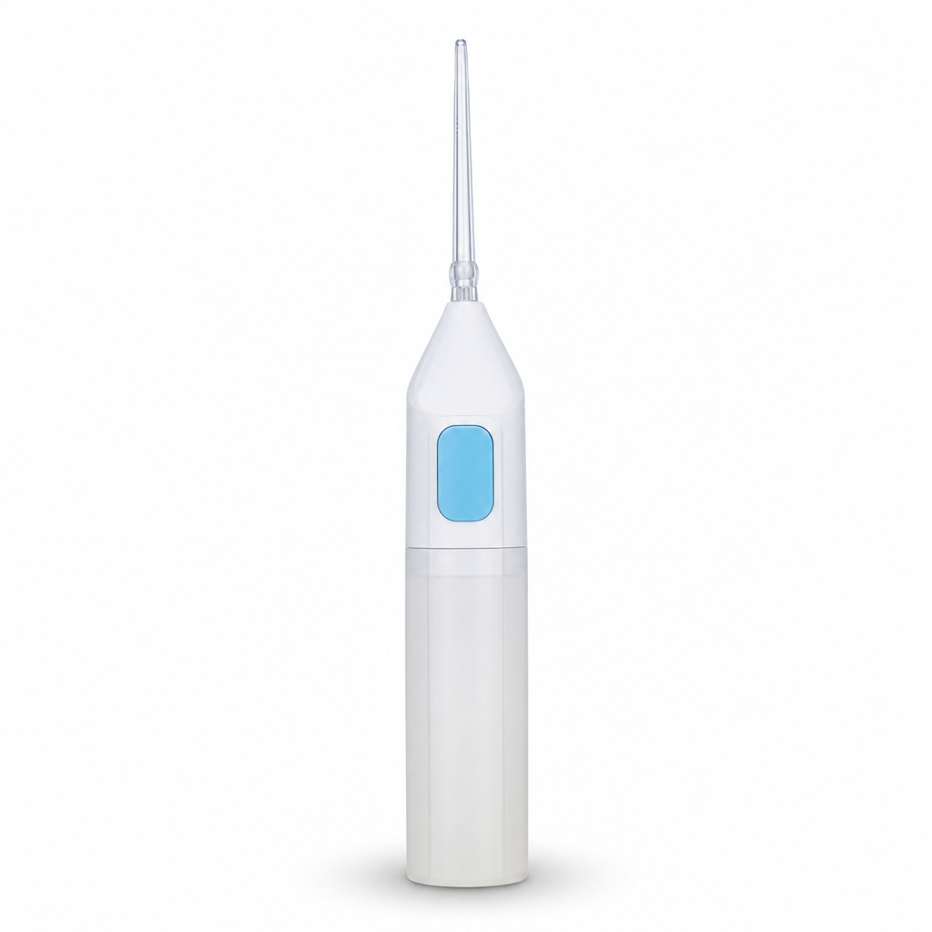 96 Pieces Manual Power Floss Oral Irrigator for Teeth and Gum Cleaning, Handheld Press-Operated Design