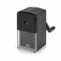 96 Pieces Manual Rotary Pencil Sharpener, Black Desktop Hand-Crank Sharpener for 7–8 mm Pencils, 1 Piece