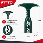120 Pieces Dark Green Manual Corkscrew Wine Bottle Opener, T-Handle Design, 1 Piece