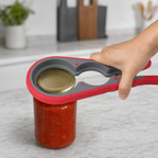 120 Pieces Manual Jar Openers with Non-Slip Handles, Grey and Red, 1 Piece