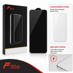 96 Pieces 5D Tempered Glass Screen Protectors for 15 Pro Smartphone, ESD Anti-Static, 1 Pack