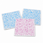 96 Pieces Microfiber All-Purpose Cleaning Cloths, 32 x 32 cm, Blue and White, 3-Pack