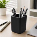 120 Pieces Desktop Pen Holder, Open-Top Stationery Organiser, Black, 1 Piece