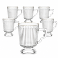 72 Pieces Glass Bowl Set, Clear, 6 Pieces for Table Serving and Food Presentation