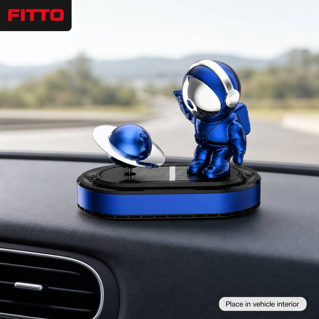 96 Pieces Blue Astronaut Solar Car Fragrance Diffuser, 1 Piece
