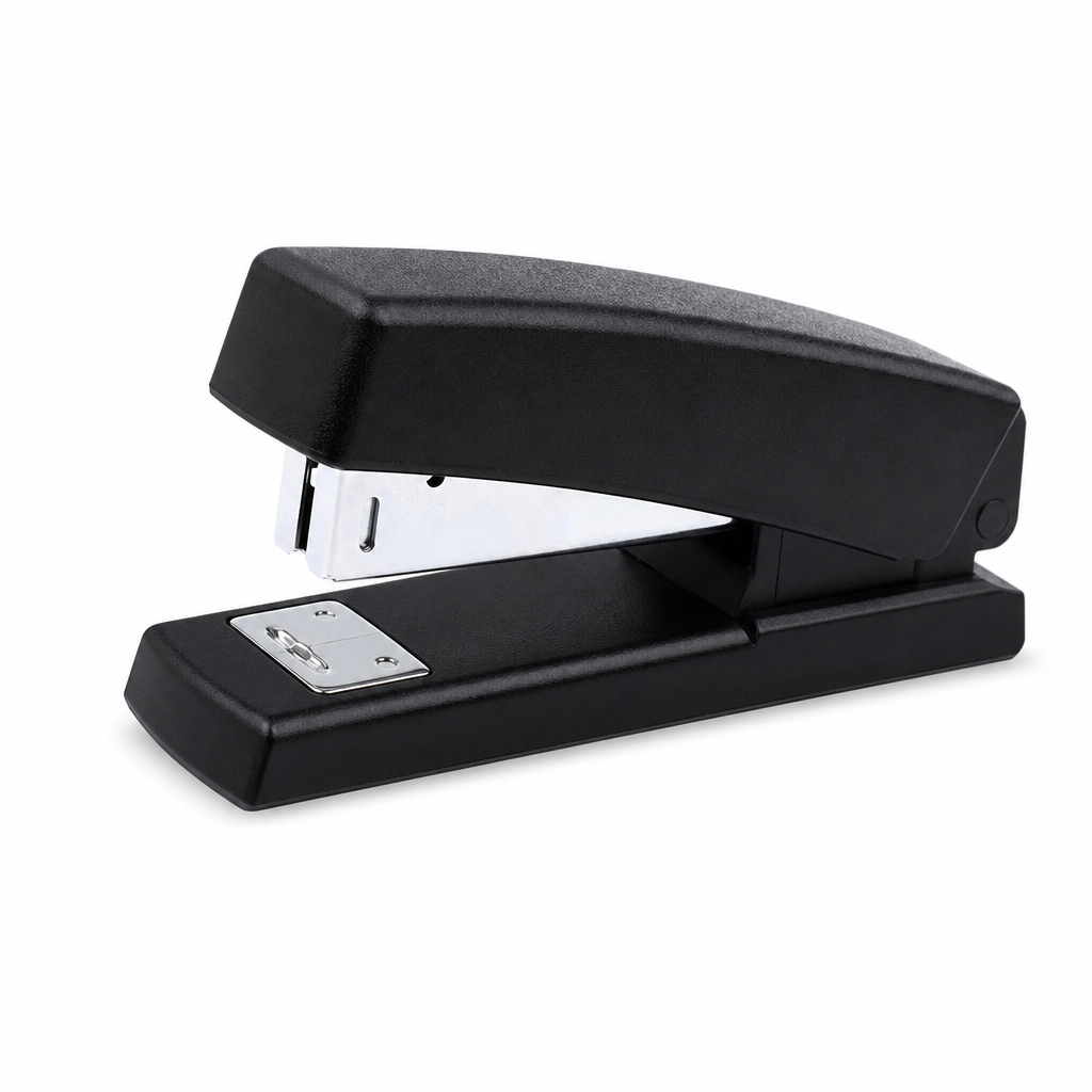 120 Pieces Black Heavy-Duty Staplers, 55 mm, 20-Sheet Capacity, Compatible with 24/6 and 26/6 Staples, 1 Piece