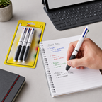120 Pieces 4-in-1 Ball Pens with Cushioned Grip, 1.0 mm, 3-Pack