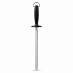 72 Pieces 12 Inch Manual Kitchen Knife Sharpening Rod with Black Handle
