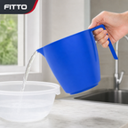 240 Pieces Plastic Pouring Mug with Handle, 1.5 Litre, Blue