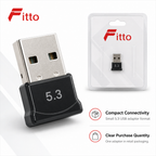 120 Pieces 5.3 USB Wireless Adapter, Compact Network Connectivity Dongle for Computers and Other Devices