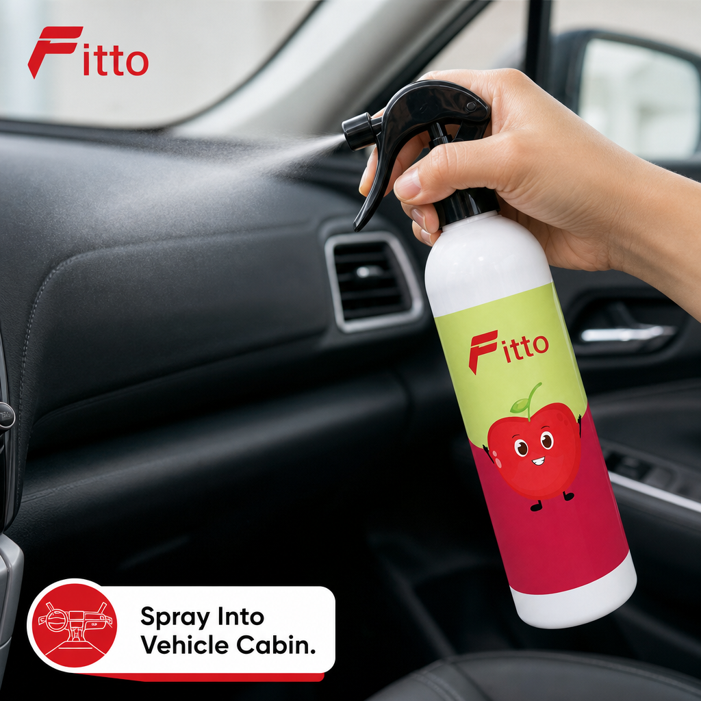 96 Pieces Car Air Fresheners Spray, Cherry Scent, 500 ml Bottle