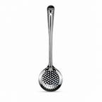 96 Pieces Stainless Steel Basting Skimmer, Round Perforated Cooking Utensils, Size No. 7
