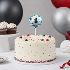 240 Pieces Birthday Number 4 Cake Candle, 5 cm, Blue