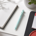 60 Pieces Mechanical Pencil with Symbol Top, 0.7 mm Lead Format, Pastel Colour, 13.2 cm