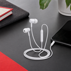 240 Pieces Wired Stereo Earphones with Inline Microphone and 3.5mm AUX Connector