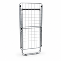72 Pieces Folding Cloth Dryer Rack, Freestanding Laundry Airer, 180 x 55 cm, Foldable Drying Stand