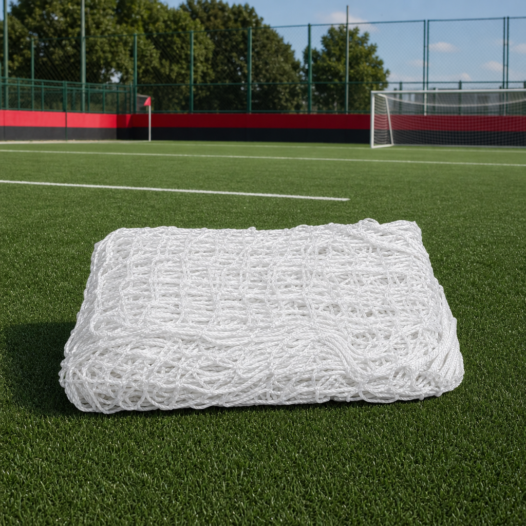 48 Pieces Football Goal Nets for 5-Player Goal, 3 m x 2 m Replacement Net