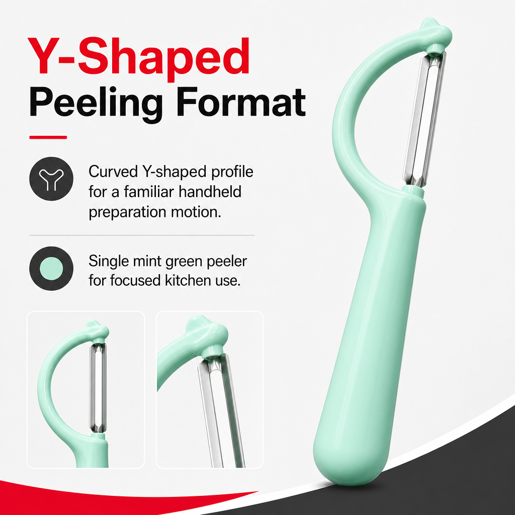 240 Pieces Y-Shaped Vegetable Peeler, Mint Green, Single Piece