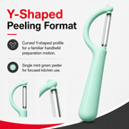 240 Pieces Y-Shaped Vegetable Peeler, Mint Green, Single Piece
