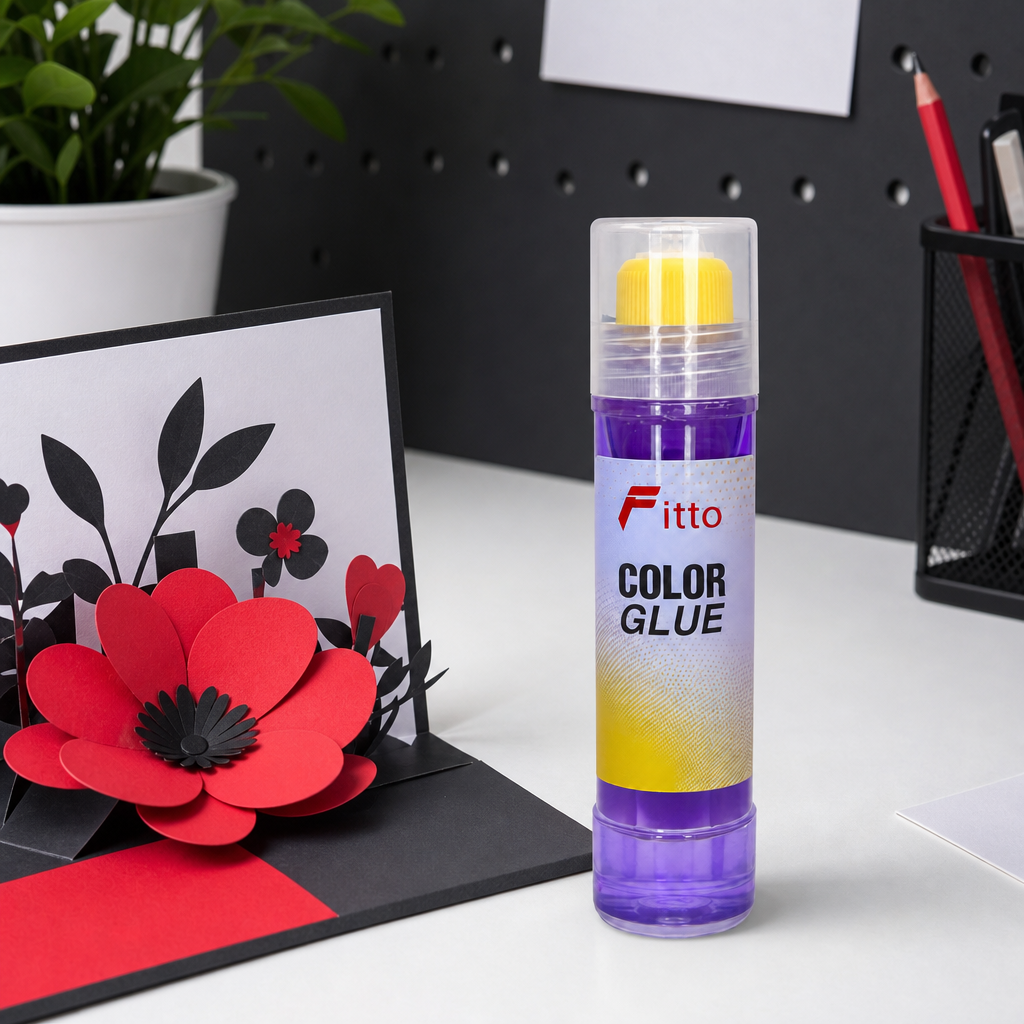 240 Pieces Purple Glue 50 ml, Craft Adhesive, 1 Piece