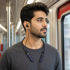 96 Pieces Wireless Neckband Earphones with 60-Hour Playback, In-Ear Audio Design