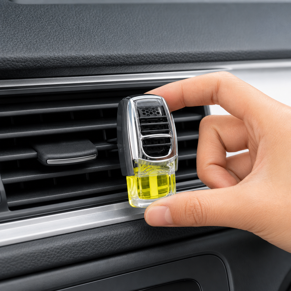 96 Pieces Car Vent Air Freshener Clip, Lemon Scent, Single Unit