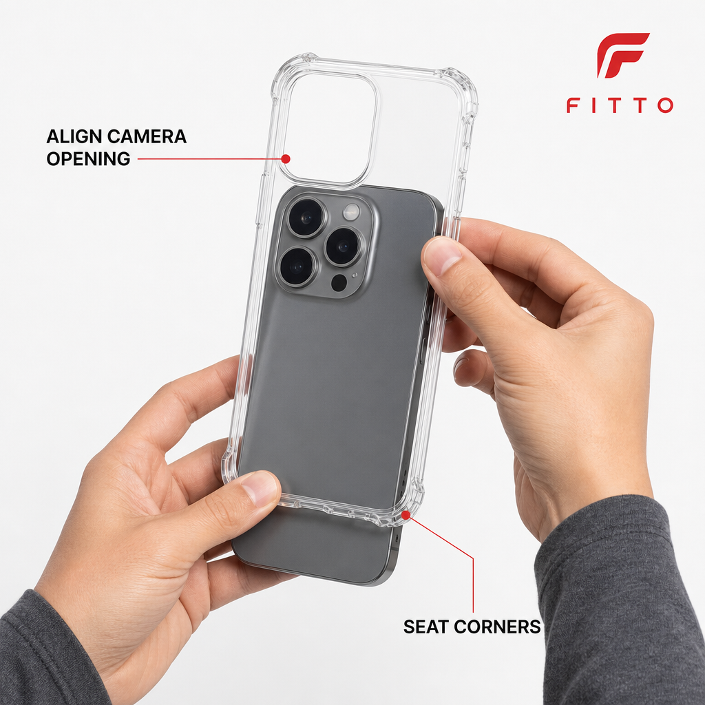 240 Pieces Clear Protective Phone Cases with Reinforced Corners for 15 Pro Smartphone