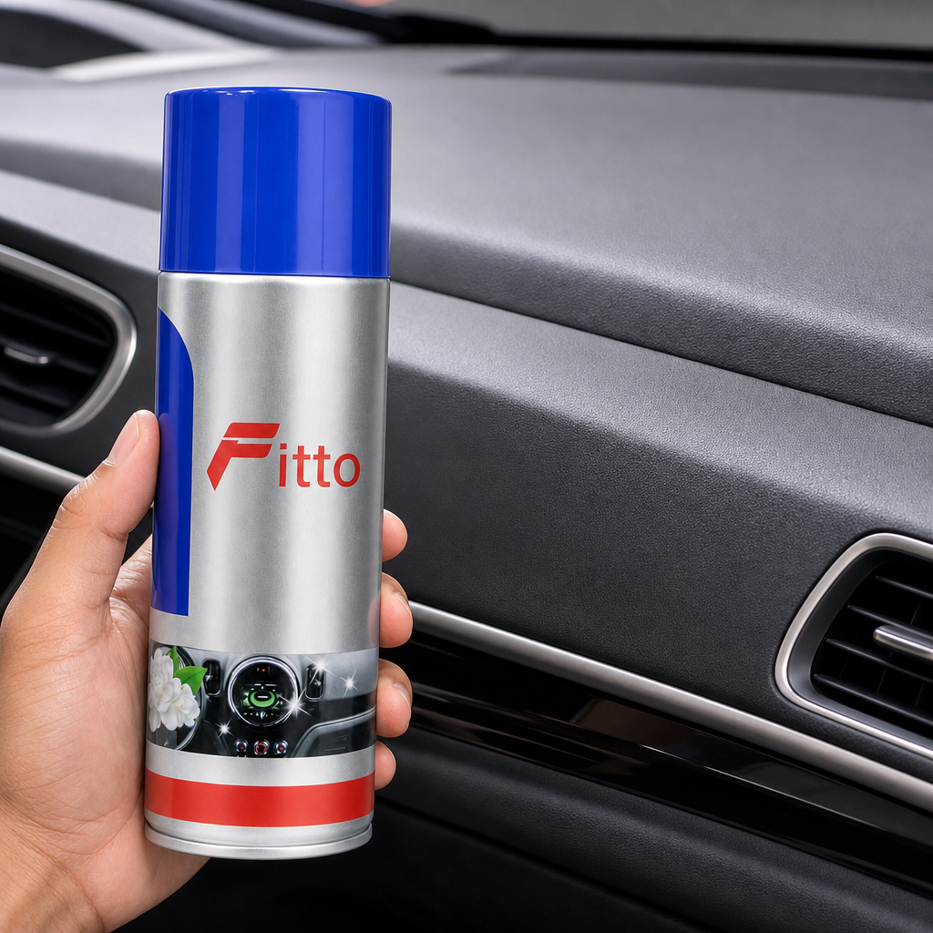 120 Pieces Dashboard Polishes Spray, Jasmine Scent, 450 ml, Car Interior Care