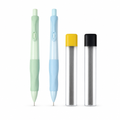 120 Pieces Mechanical Pencils with 0.7mm Lead Refill and Soft Grip, 2-Pack for Writing, Sketching and Drafting