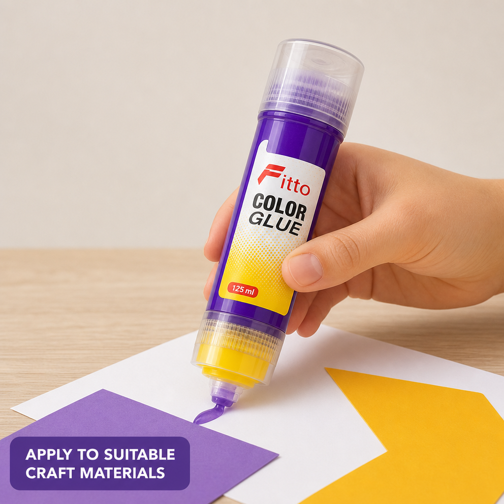 240 Pieces Purple Colour Glue, 125 ml, 1 Piece