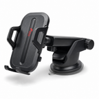 96 Pieces 360° Car Phone Holder with Telescopic Suction Mount, Adjustable Rotating Cradle, Black
