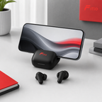 72 Pieces True Wireless Earbudses with ANC, 45H Playtime and Charging Case Phone Stand
