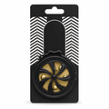 96 Pieces Turbine Car Vent Air Freshener, Black Circular Design, Single Unit