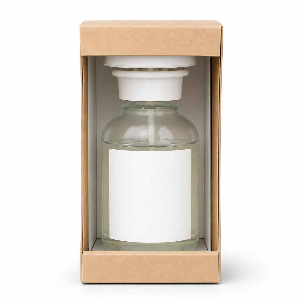 60 Pieces Interior Aroma Liquid Air Freshener, White Floral Scent, Bottle with Presentation Box